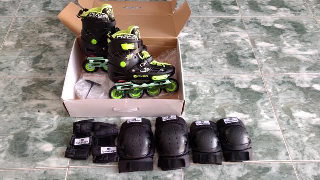 Patins Oxer Freestyle verde - N 39
