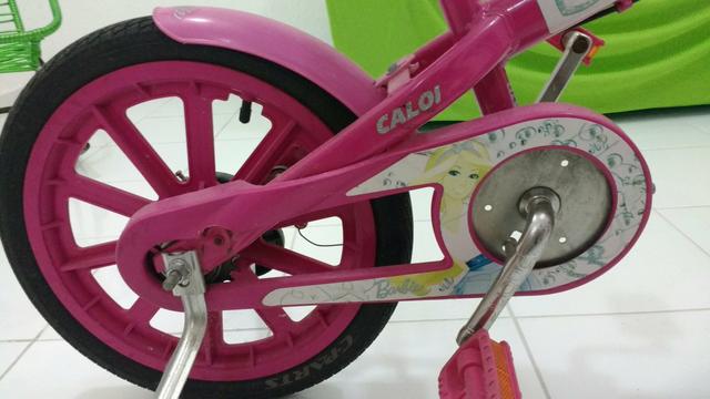 Bicicleta Caloi infantil Barbie