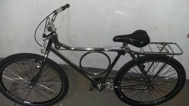 Bicicleta monarque cromada