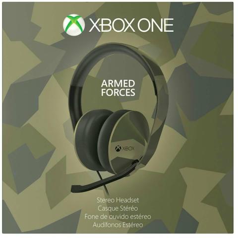 Headset - Fone de ouvido Xbox One Camuflado