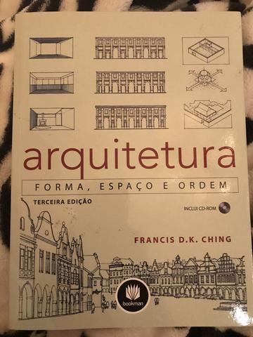 Livro de arquitetura. Arquitetura forma, espaço e ordem.