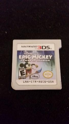 Epic mickey - jogo Nintendo DS 3DS