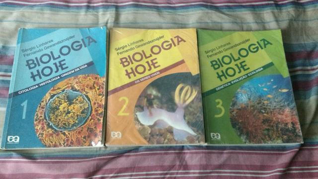 Livros didaticos de Biologia - Ensino Médio/Pré-vestibular