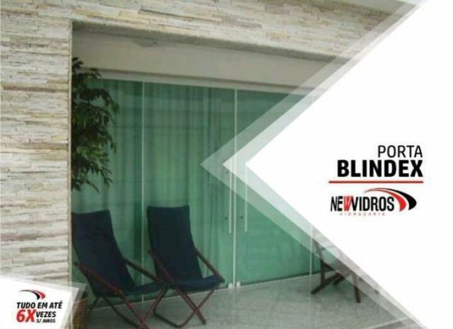Portas, janelas e Sacadas de vidro temperado BLINDEX