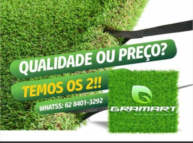 Promoção de grama a partir R3,50 ''Gramart''