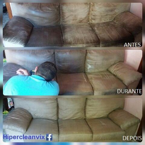 Limpeza e higienização de sofá/Colchão/Estofado