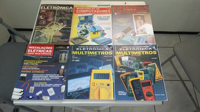 Livros Curso de Instrumentação Eletrônica Multímetros -