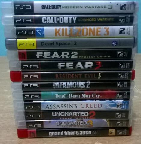 Lote de Jogos de PS3