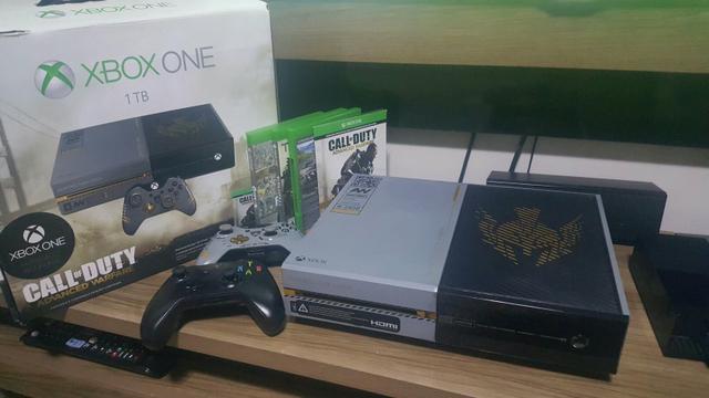 Xbox one 1 tera. edição limitada Call of Duty Advanced