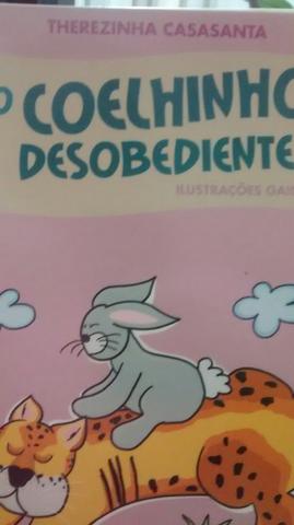 O coelhinho desobediente- livro infantil