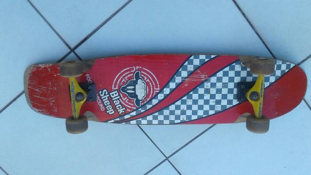 Skate longboard. Irado!