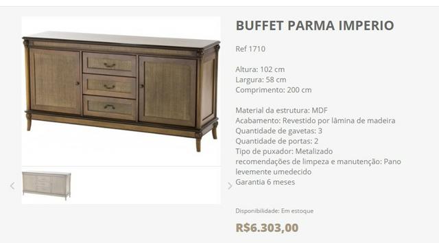 Buffet Parma Imperio