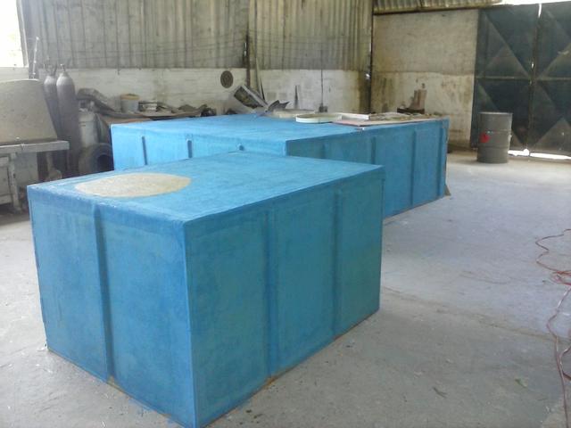 Cisternas caixas d'agua tanques de fibra sob medida
