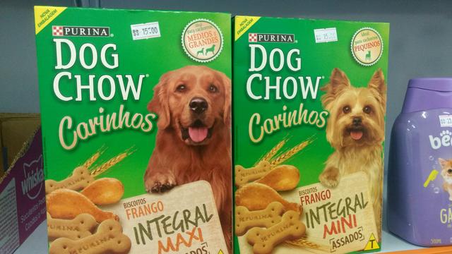 Dog chow Carinhos integral maxi ou mini