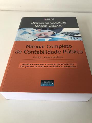 Livro Manual Completo de Contabilidade Pública - Deusvaldo