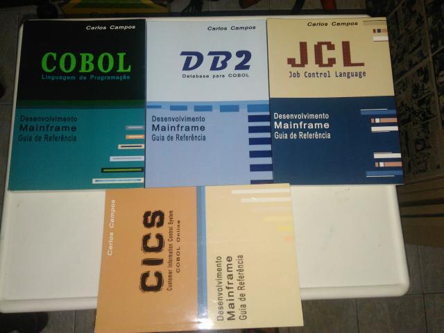 Livros Cobol, Jcl, Db2 E Cics