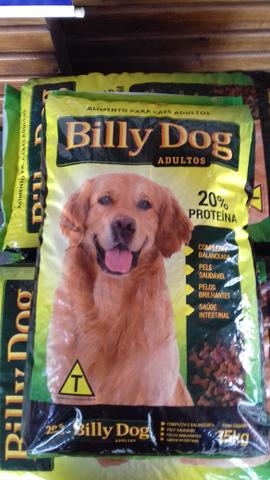 Super PromoçãoRação Billy Dog 20% de proteína
