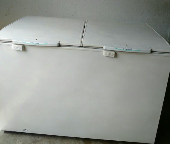 Freezer horizontal Electrolux 2 portas 450lts