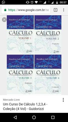 Livro de Cálculo Guidorizzi