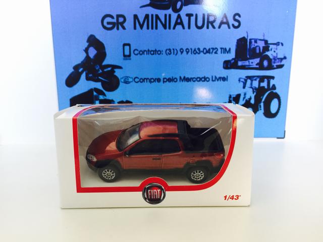 Miniatura Nova Fiat Strada 3 portas Norev 1/43