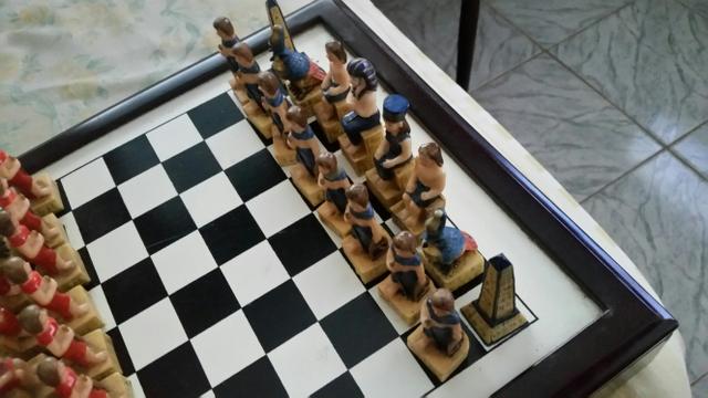 Tabuleiro de xadrez egípcio