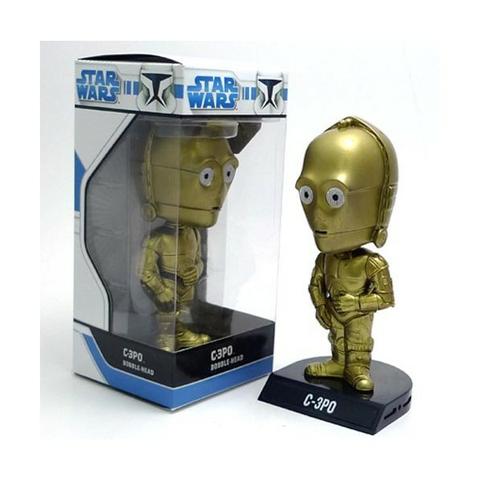 Boneco C3PO Star Wars Bobble Head Funko
