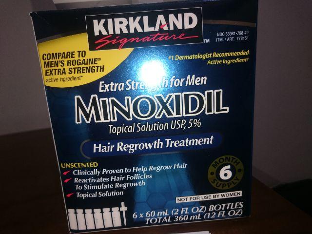 Minoxidil Kirkland Importado dos EUA