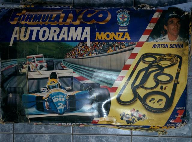 Autorama Estrela Formula Tyco Monza Ayrton Senna