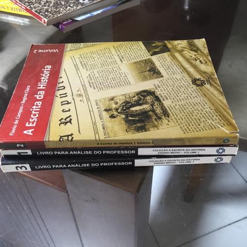 Coleção 1,2 e 3 - História - A escrita da História