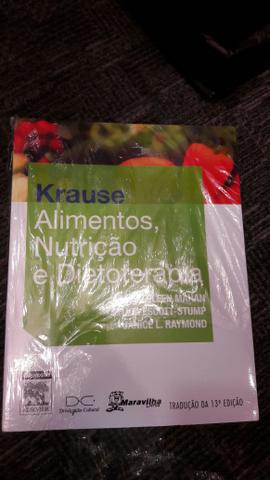 Livro Krause Alimentos nutrição e dietoterapia Novo