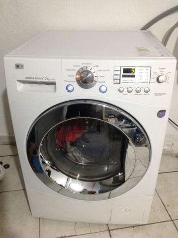 Maquina lavar roupas lava e seca LG 10kg Muito nova