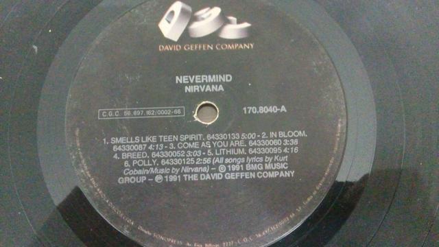 Vinil LP Nirvana Nevermind