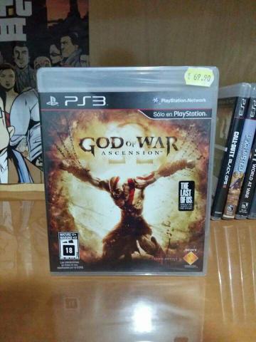 Jogo De PS3 - God of War Ascencion (LACRADO)
