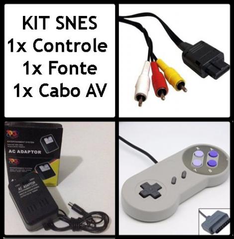 Kit Super Nintendo Snes (pronta entrega)