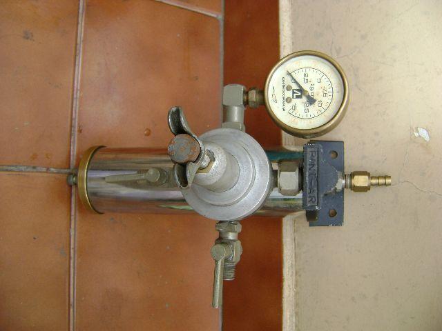Regulador de pressão para compresor usado