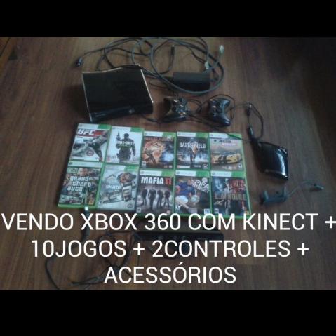 Xbox 360 Bloqueado com 2 controles