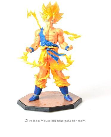 Boneco Goku Super Sayajin