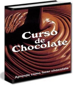 Curso De Chocolate Ebook Passo A Passo + Direito De Revenda