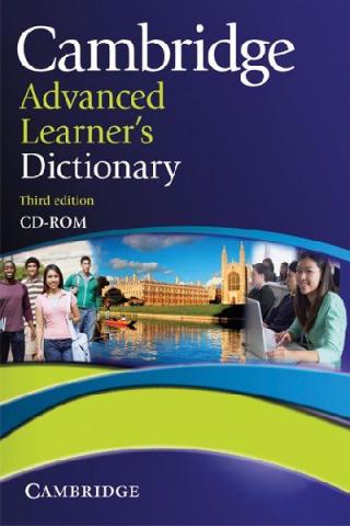 Dicionário Inglês - Cambridge Advanced - Third Edition