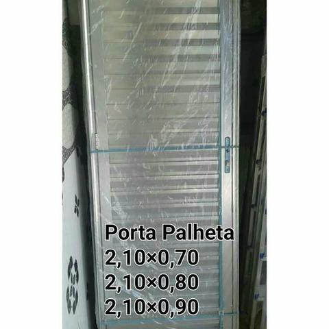 PORTA PALHETA ALUMINIO BRILHANTE 210x80