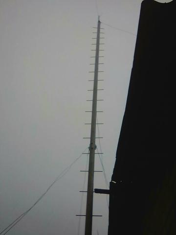 Vendo torre de internet via radio de 12metros