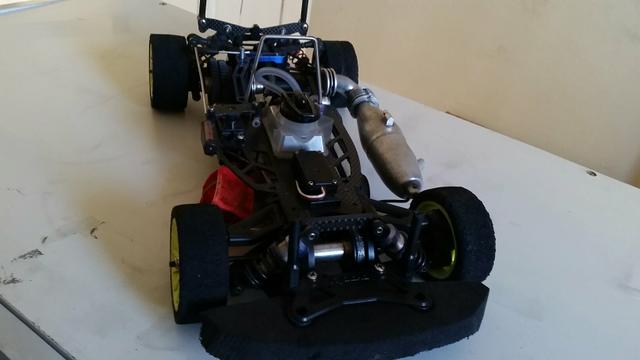 Automodelo Kyosho V One rr chassi completo
