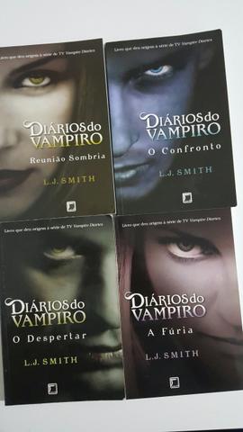 Coleção Livros Diários de Vampiro