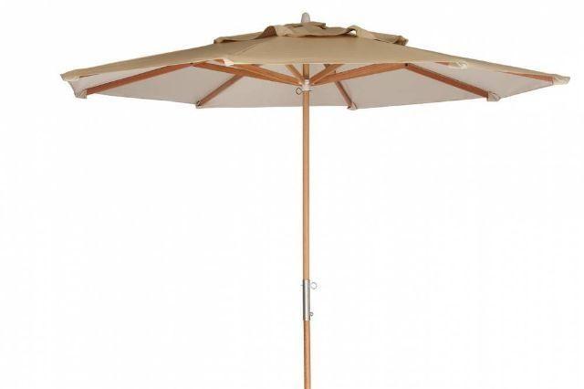 Guarda-sol ombrelone preto usado