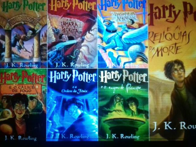 Livros Harry Potter 7 volumes