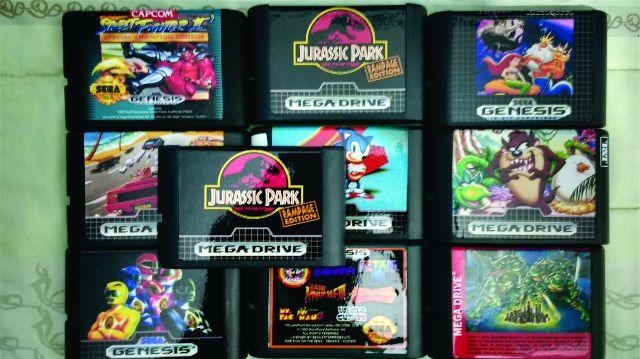 Lote De 10 Jogos Mega Drive (paralelas)