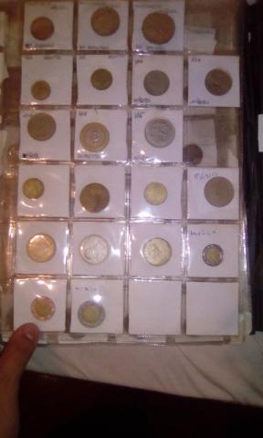 Série de moedas Mexicanas, 10 moedas (Prata, níquel e