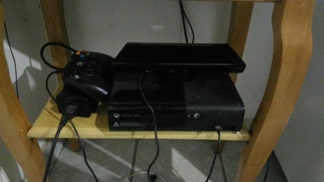 Xbox desbloquiado + controle original + Kinect + jogos
