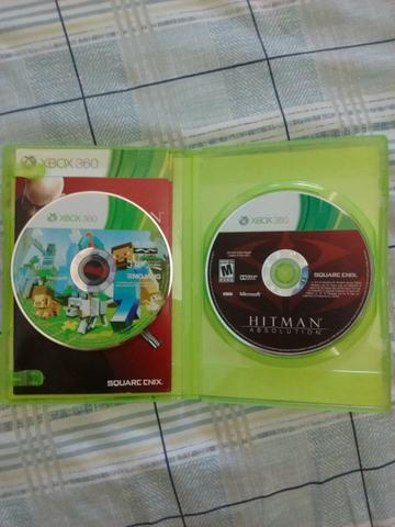 Hitman Absolution e Minecraft Xbox360