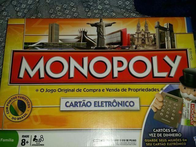 Jogo Monopoly Com Maquina De Cartão Hasbro